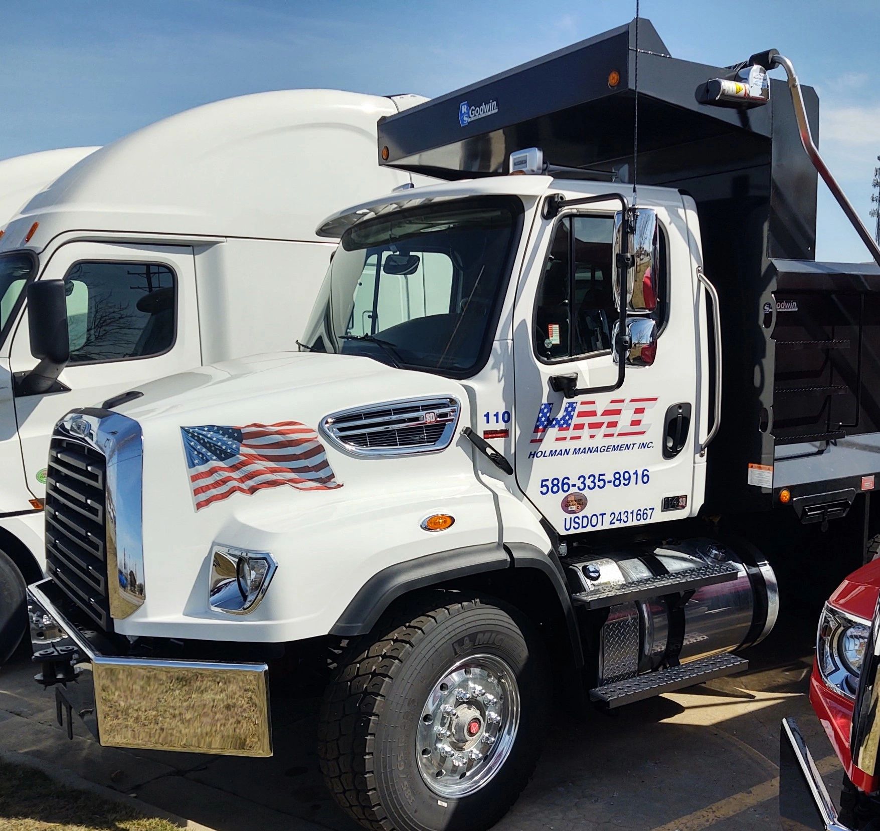Custom vinyl graphics work